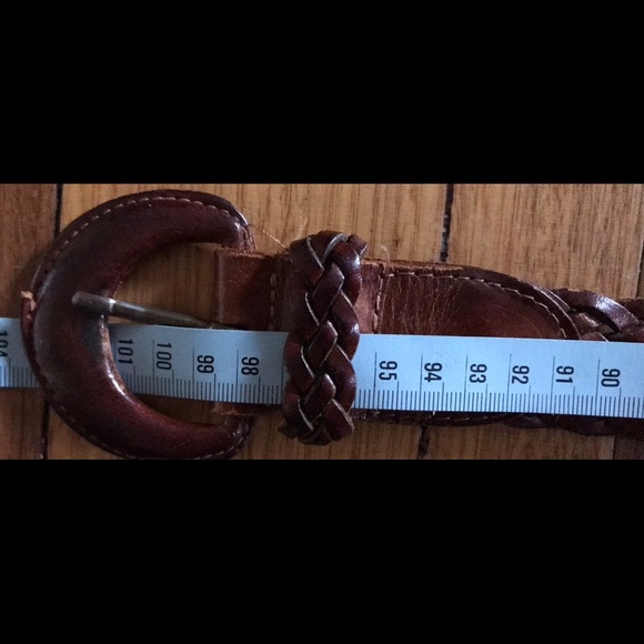 Vintage Genuine Leather Belt - Cognac - Country Road - Picture 4 of 5